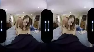 إباحية xxx في الواقع الافتراضي: كس أيدرا الضيق يأخذ قضيبًا افتراضيًا عميقًا داخله