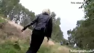 المراهقة الشقراء ليلي تأخذ جنسًا شرجيًا مزدوجًا قاسيًا وتحب كل بوصة