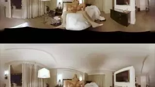 مغامرة إكس إكس إكس بالواقع الافتراضي: ضخ مهبلي وجلسة على الوجه