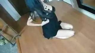 حركة إيلاج مزدوج: جيسيكا جيمس تأخذ شرجيًا وجنس فموي