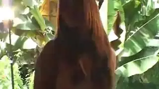 إباحية حليب ساخنة مع فرغ مبلل يقطر